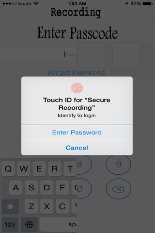 Secure Recording Watch screenshot 2