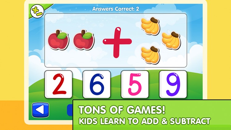 Educational Games for Kids - Learning Mini Games with Math, Time, Counting, Numbers, and Shapes