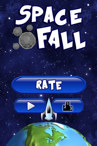 Space Fall HD - Protect Earth screenshot 2