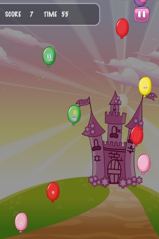 Princess Balloon Pop – Release the Castle Friends Free screenshot 2