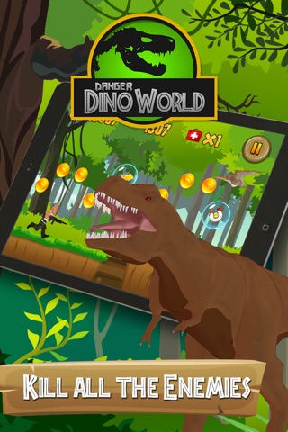 Danger Dino World Pro screenshot 2