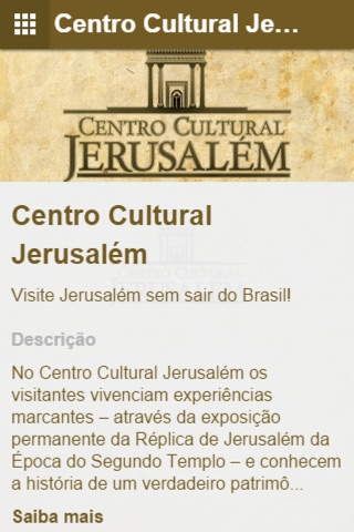 Centro Cultural Jerusalém screenshot 2