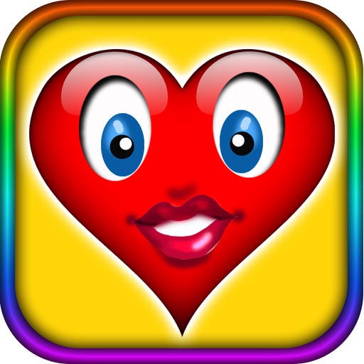 Valentine’s Emoji Puzzle Free Game: Loverboys Love Flow Fun icon