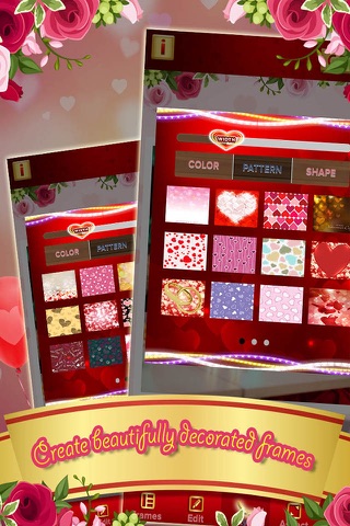 Valentine's Day 2015 Photo Frame - Romantic Love Picture Collage Editor FREE screenshot 3