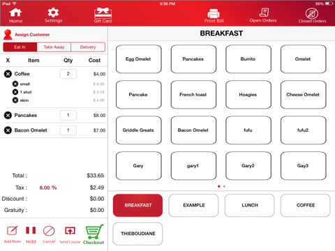 Rpoint POS with IPTran LT Mobile screenshot 2