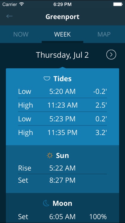 Tides Near Me - Free