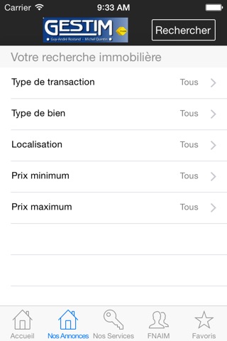 IMMOBILIERE GESTIM CHERBOURG screenshot 2