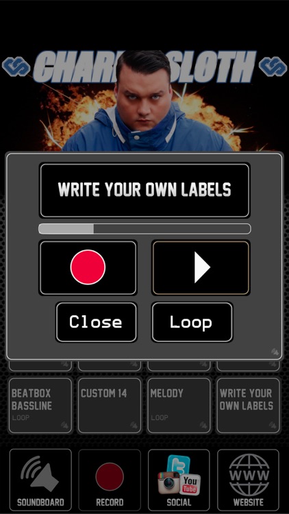 Charlie Sloth Soundboard