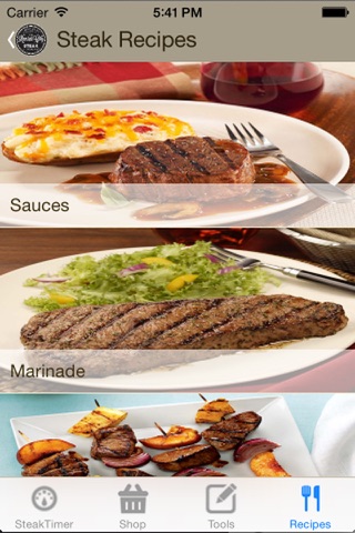 Steak Grilling Timer & Recipes - Free screenshot 4