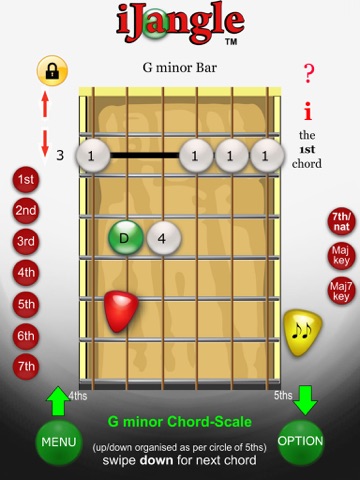 iJangle Guitar Chords Plus : Chord tools with fretboard scales & guitar tuner (Premium) screenshot 2