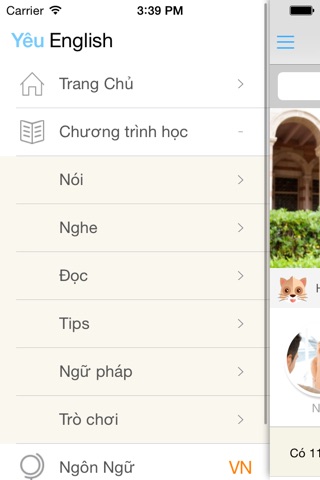 Yêu English screenshot 2