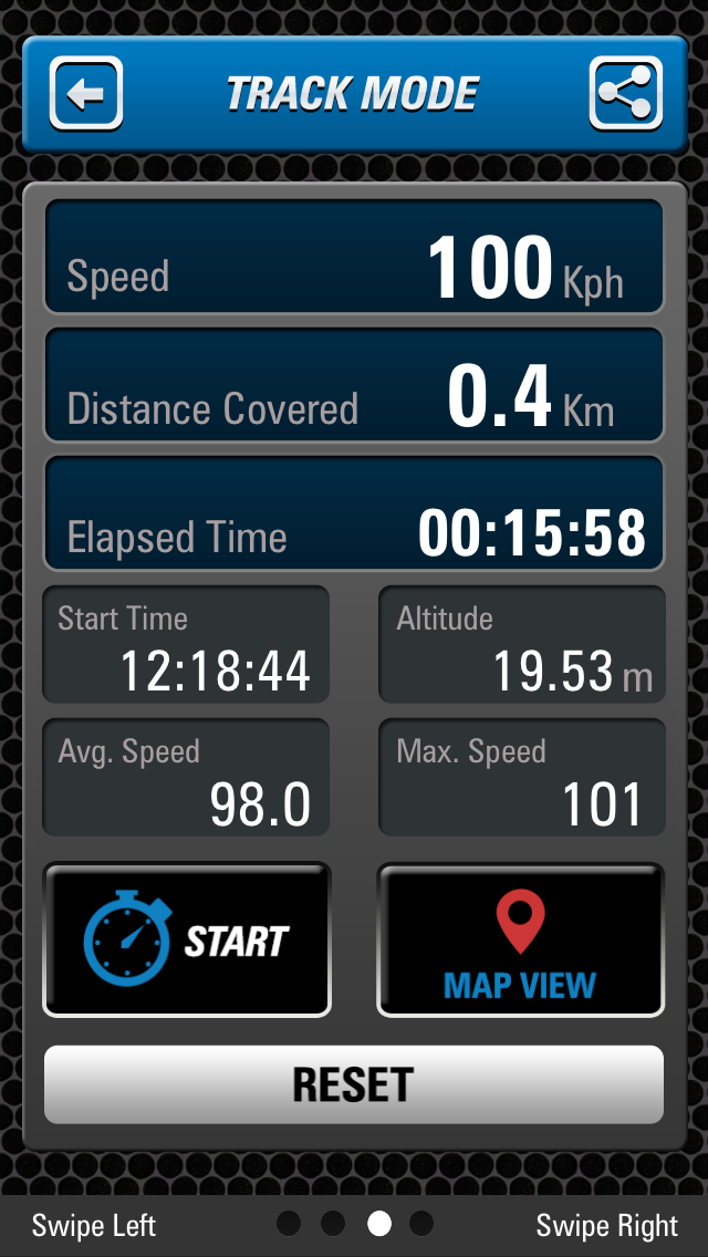 Speedometer and Chrono