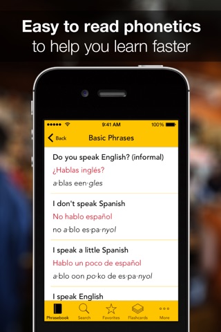 SpeakEasy Spanish Pro screenshot 2