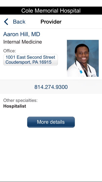 Cole Memorial Health Network screenshot-4