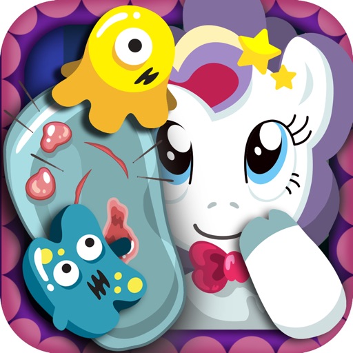 ` Baby Little Pet Pony Foot Doctor  ` run health surgery makeover, kids beauty Dr. games Icon