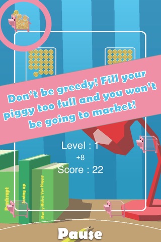 This Little Piggy Went To Market: A Coin Catching Physics Game of Skillz screenshot 3