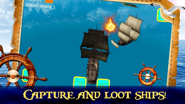 Sea Pirate Ship Simulator 3D Free screenshot-3