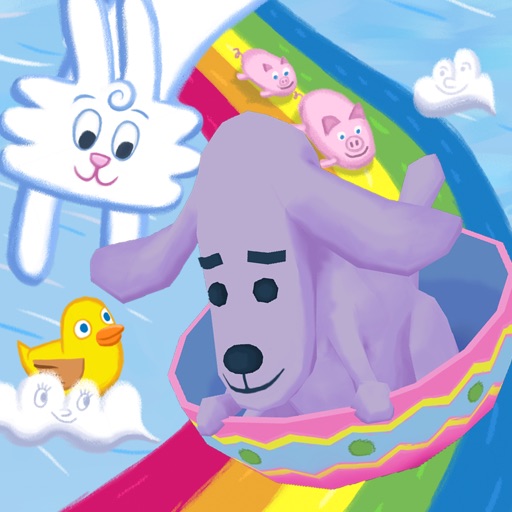 Thunder Bunny's Rainbow Slide Icon