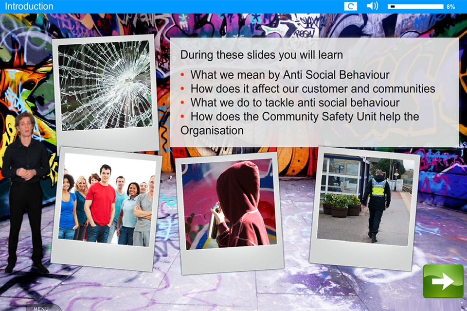 Anti Social Behaviour e-learning Pro screenshot 2