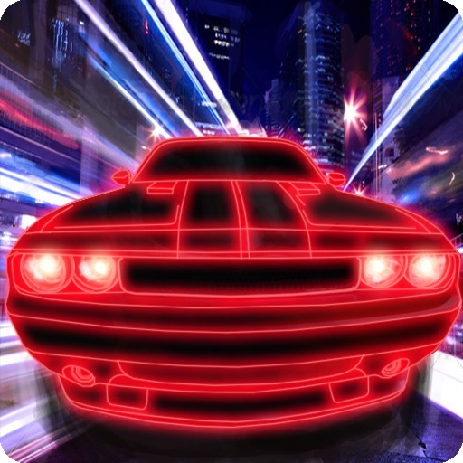 Simulator Neon Car