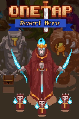 One Tap Desert Hero screenshot 4