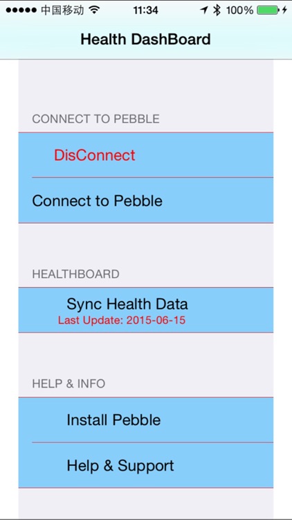 Health DashBoard for Pebble screenshot-3