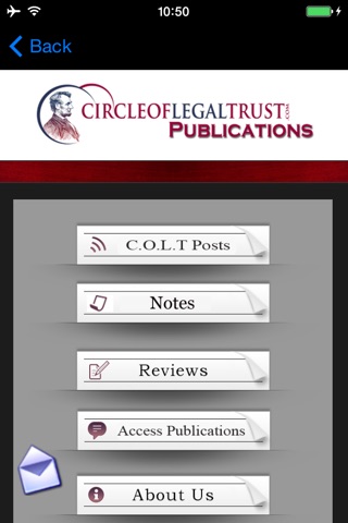 C.O.L.T. Publications screenshot 2