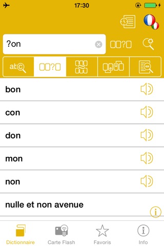 French <-> Italian Talking Dictionary Global Mondadori Langenscheidt screenshot 2