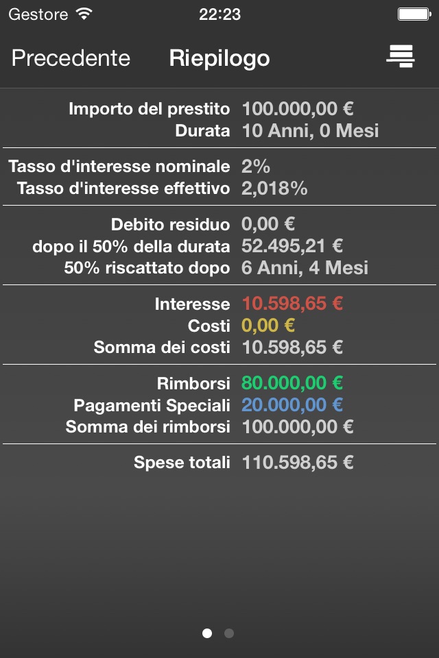 MobileLoan Calculator screenshot 4