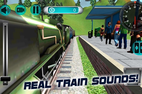 Train Driver Simulator 3D Full screenshot 4