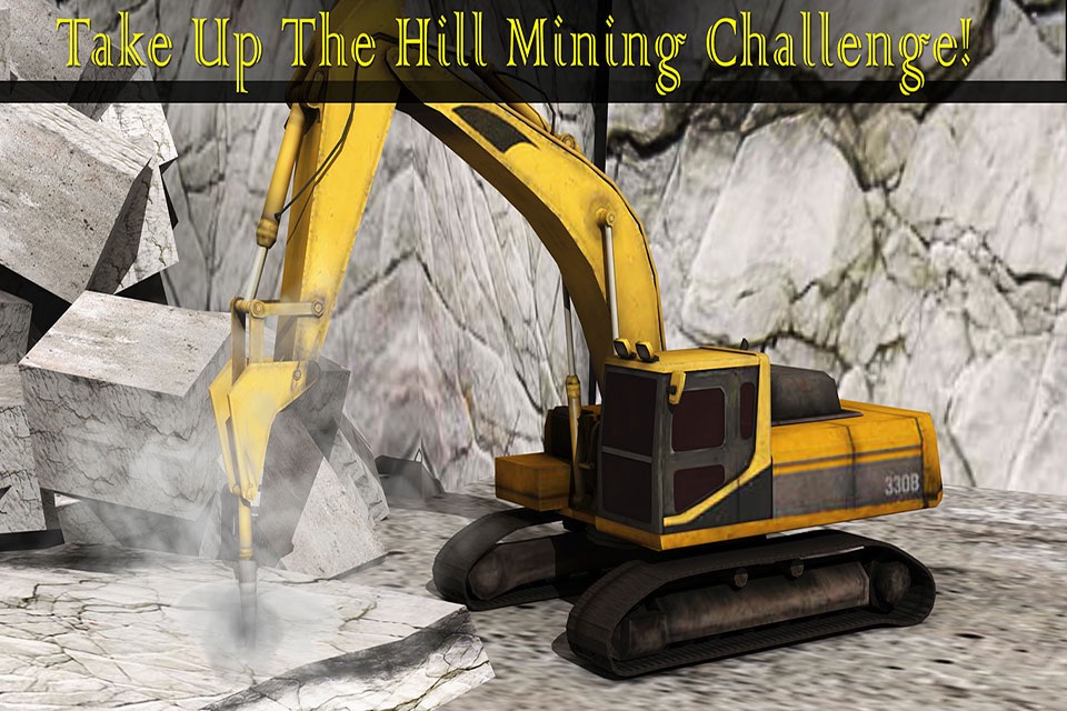 Mega Construction Mountain Drill Crane Operator 3D Game screenshot 2