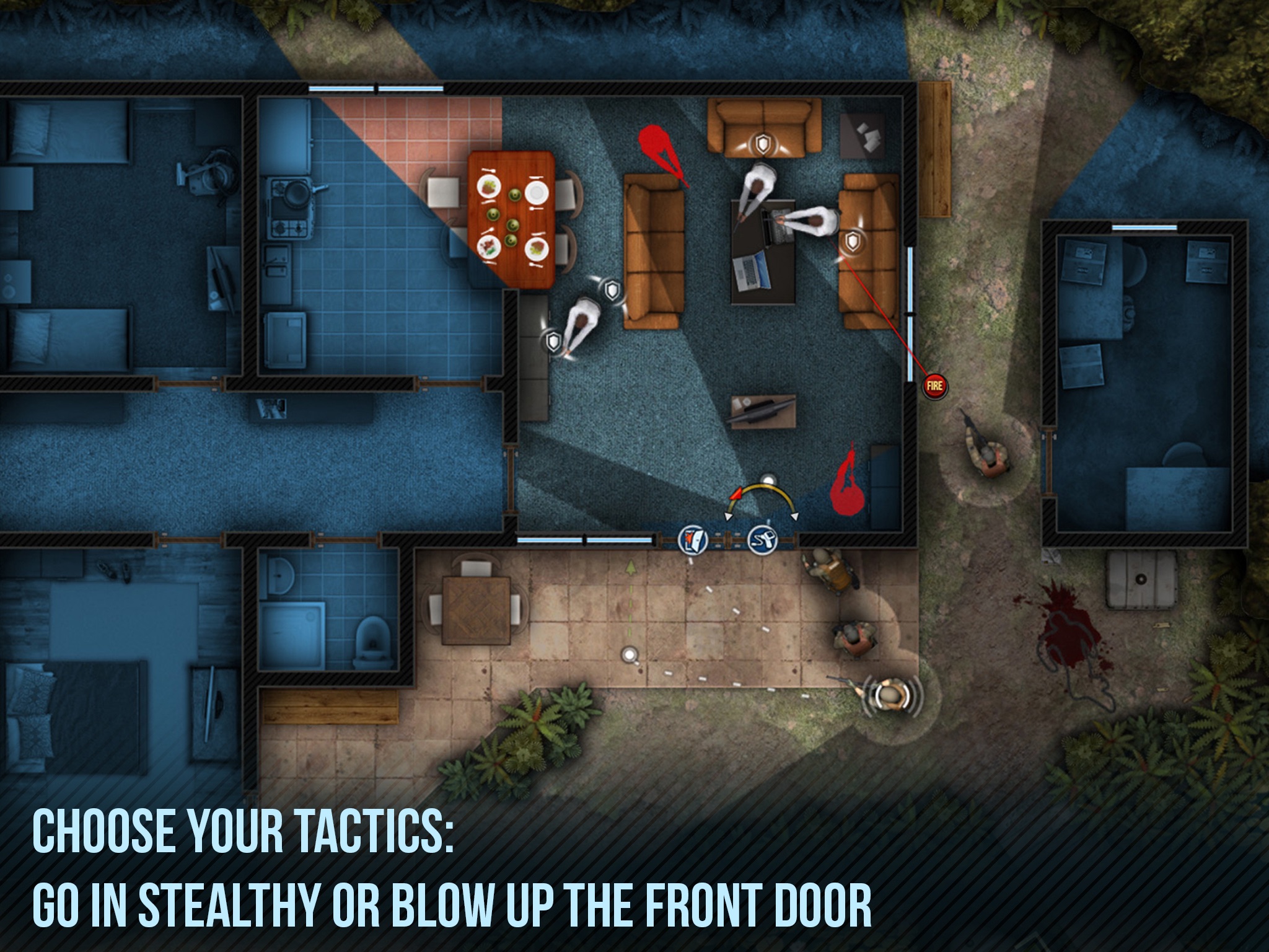 Screenshot do app Door Kickers
