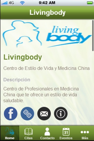 Livingbody screenshot 2