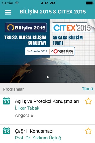 BİLİŞİM CITEX 2015 screenshot 2