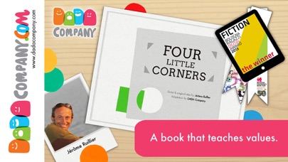 Four little corners - An interactive story book about friendship Screenshot 1