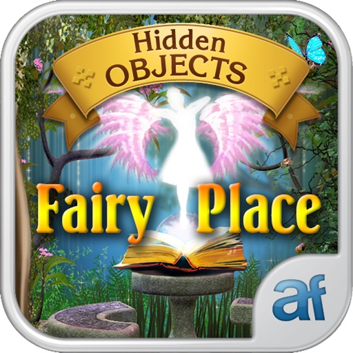 Hidden Objects Fairy Place & 3 puzzle games Icon