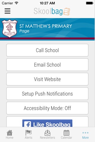 St Matthew's Page - Skoolbag screenshot 4