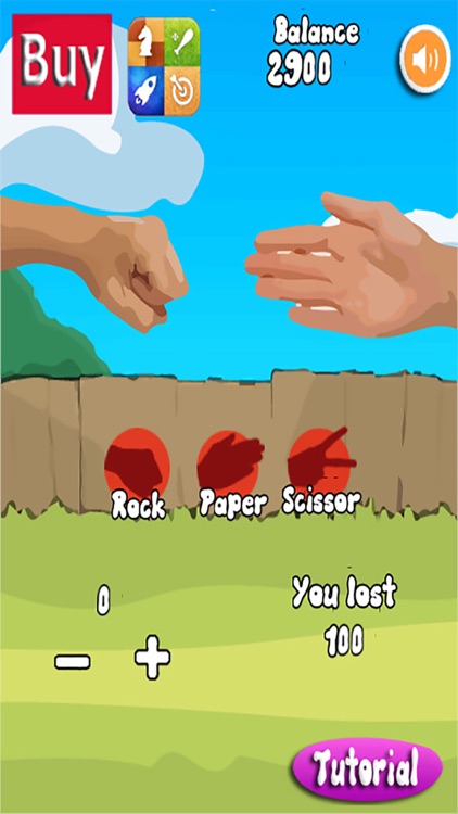 Rock Paper and scissor