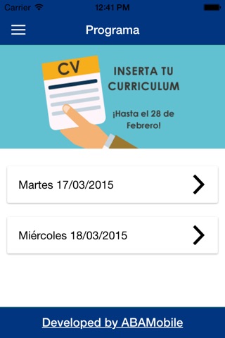 14 Foro Empleo 2015 screenshot 2