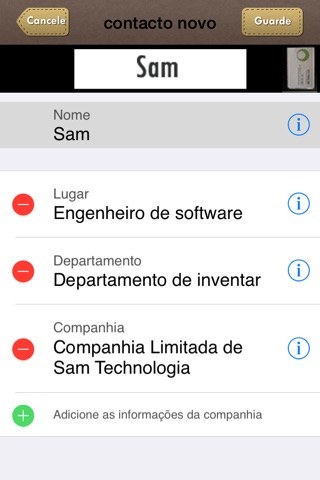 samcard- business card scanner screenshot 4