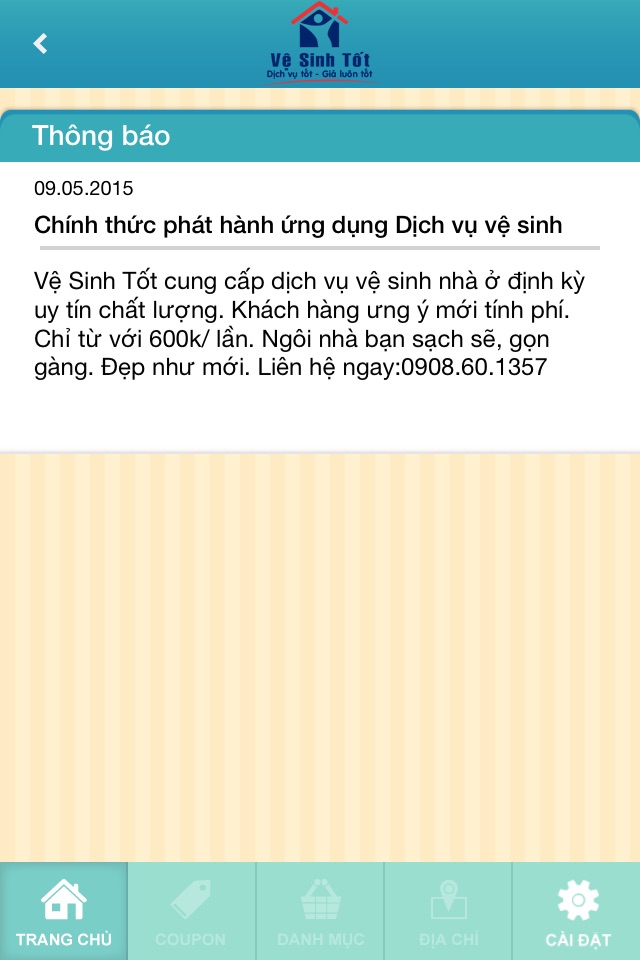 Vệ sinh nhà ở Giá Rẻ screenshot 3