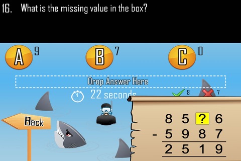 Animals Learn Mathematics - Third Grade screenshot 2