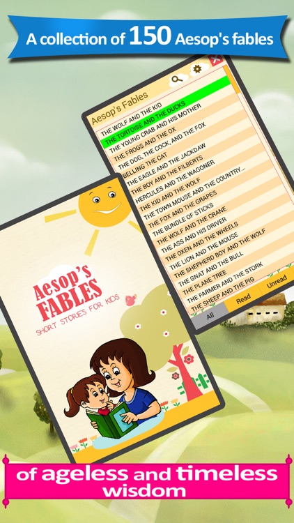 Aesop's Fables, short stories for kids, read to your toddler as bedtime lullaby