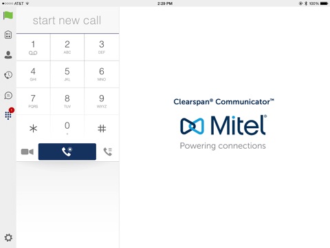 Clearspan iPad Communicator screenshot 2