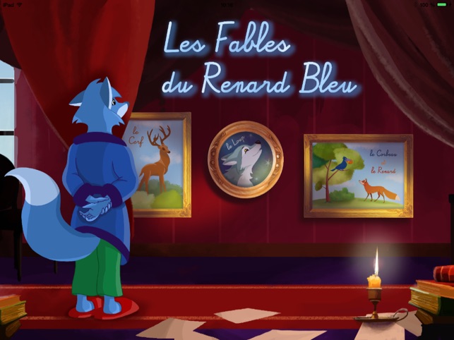 Les Fables du Renard Bleu(圖1)-速報App