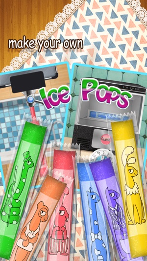 Frozen Pops Maker - kids food games