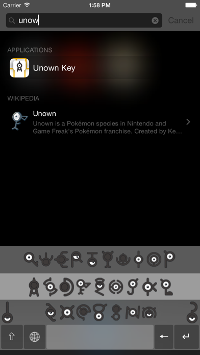 Unown Keyboardのおすすめ画像1