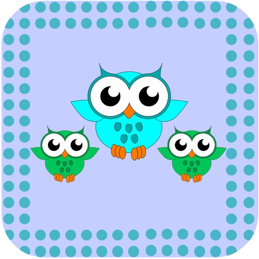 Paint the Little Owls icon