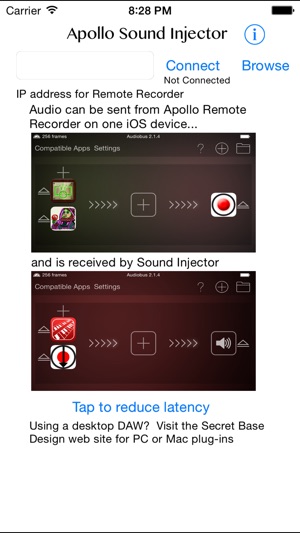 Apollo Sound Injector - Streaming Audio between iOS Devices(圖1)-速報App