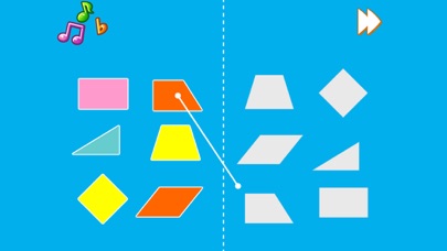 How to cancel & delete Kids Shapes - Kids worksheet matching shapes and shadows from iphone & ipad 2